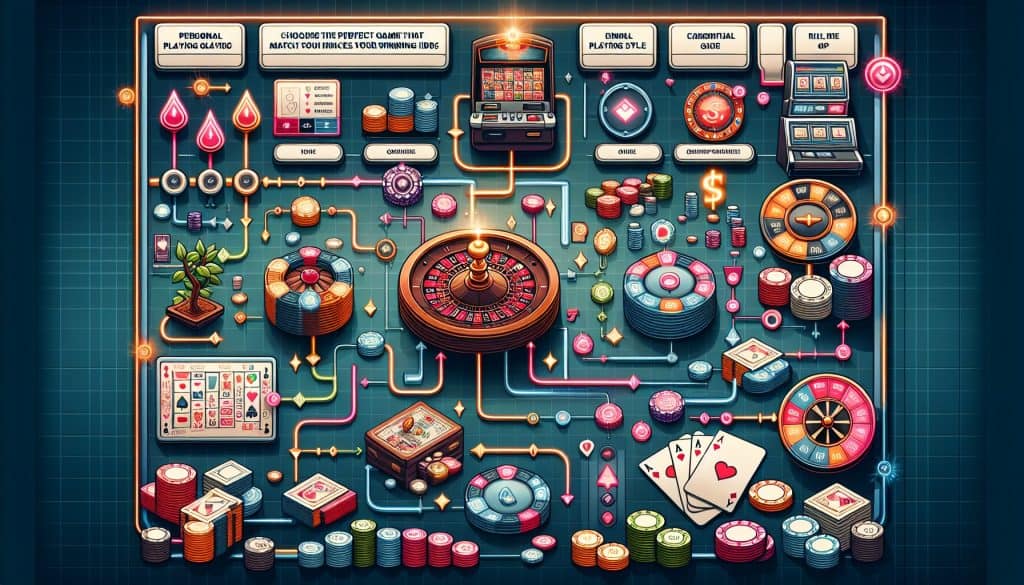 Kako odabrati idealnu casino igru prema svom stilu igranja?